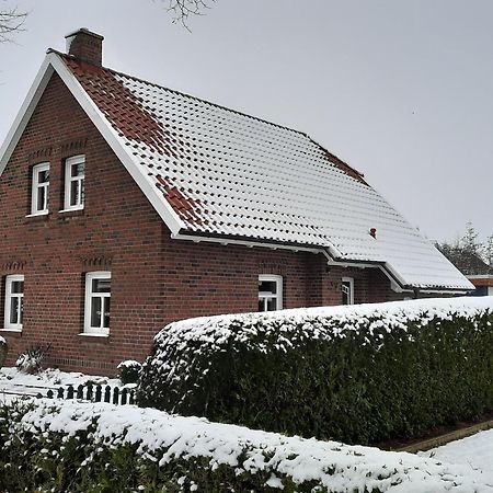 Tolles Ferienhaus In Pilsum - Ferienhaus Trientje - Mit Garten Und Ueberdachter Terrasse 外观 照片